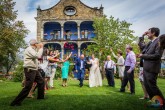 Salida de la Ceremonia de Boda en Casa Arana - Huesca - Fiscal
